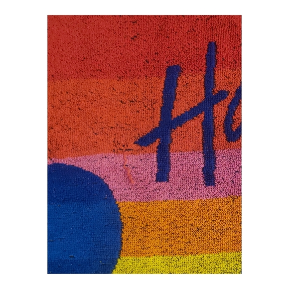 Maiden LTD 1979 Honolulu Hawaii Vintage Beach Towel - Picture 5 of 6